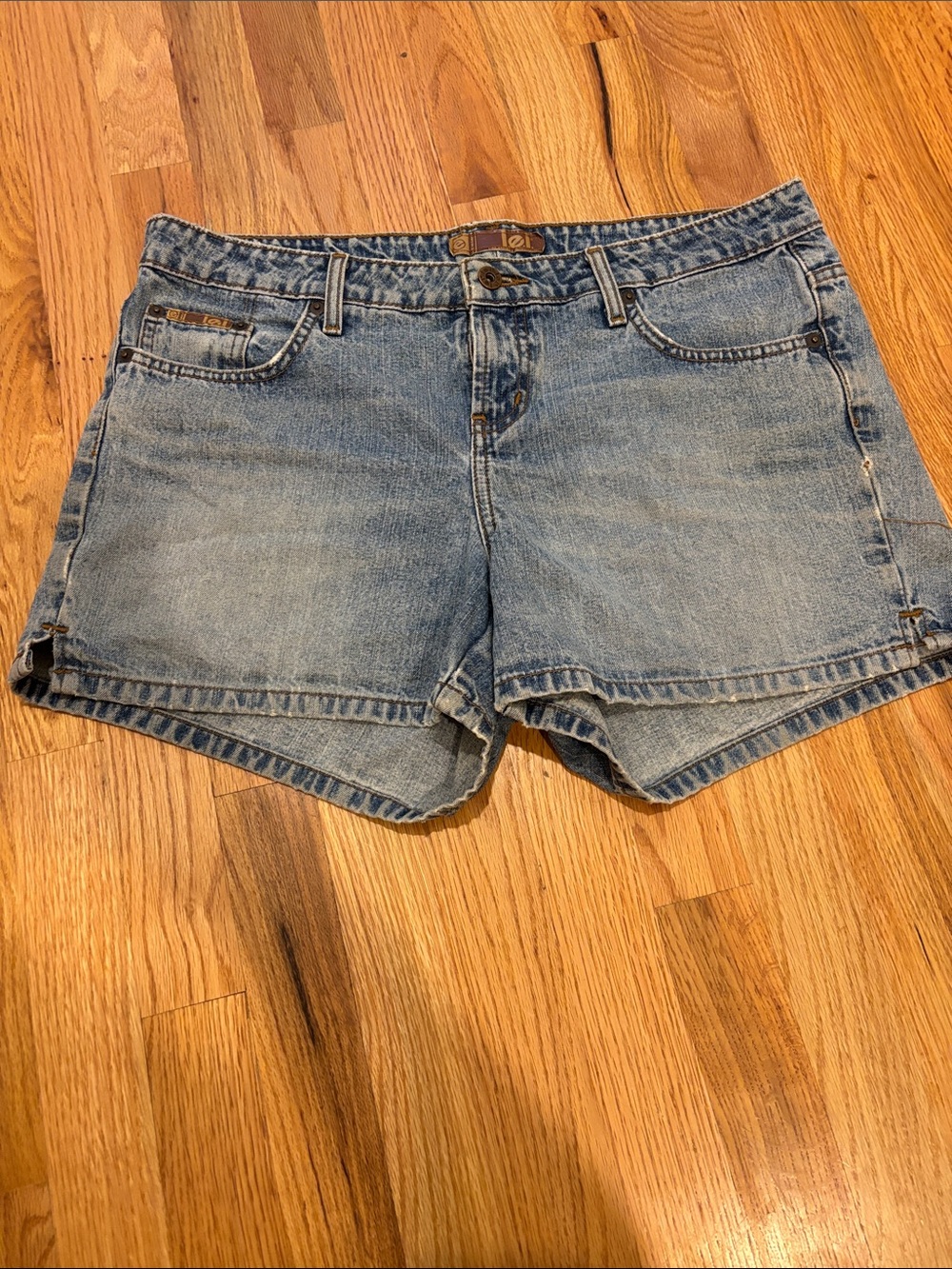 lei Light Blue Denim Shorts